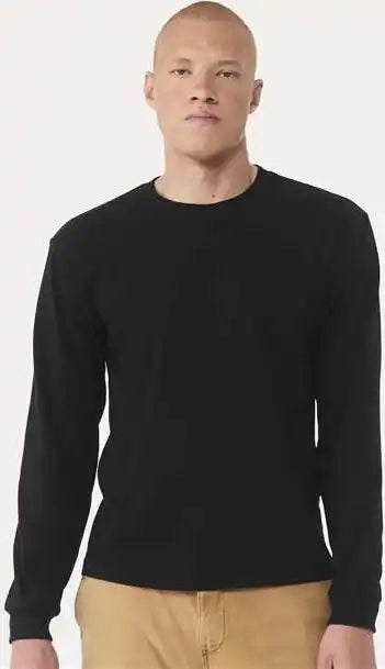 Bella + Canvas 3511 6 Oz. Heavyweight Long Sleeve Tee Black