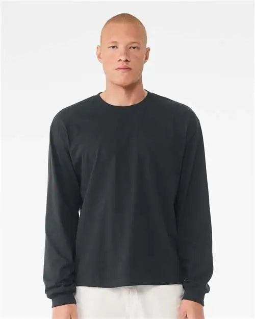 Bella + Canvas 3511 6 Oz. Heavyweight Long Sleeve Tee - Dark Grey