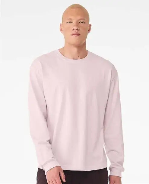 Bella + Canvas 3511 6 Oz. Heavyweight Long Sleeve Tee - Soft Pink