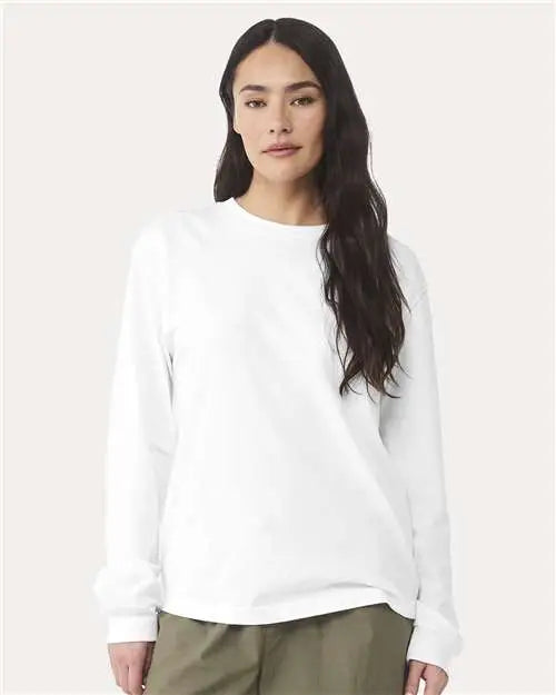 Bella + Canvas 3511 6 Oz. Heavyweight Long Sleeve Tee - White