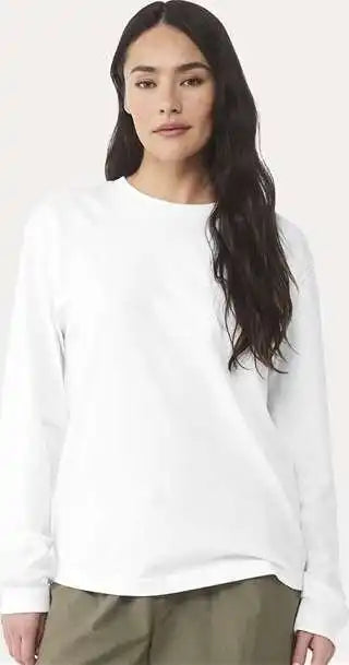 Bella + Canvas 3511 6 Oz. Heavyweight Long Sleeve Tee White