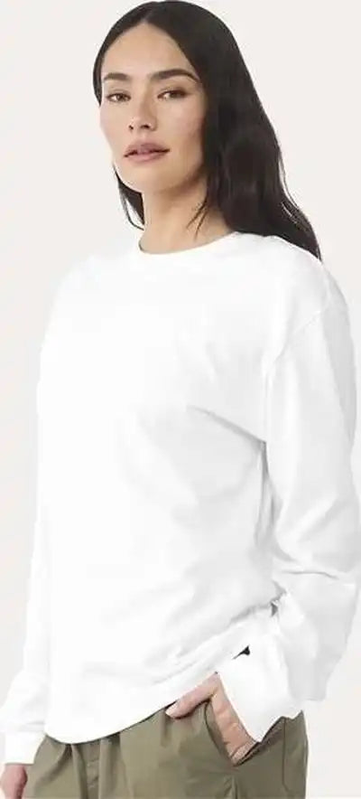 Bella + Canvas 3511 6 Oz. Heavyweight Long Sleeve Tee White