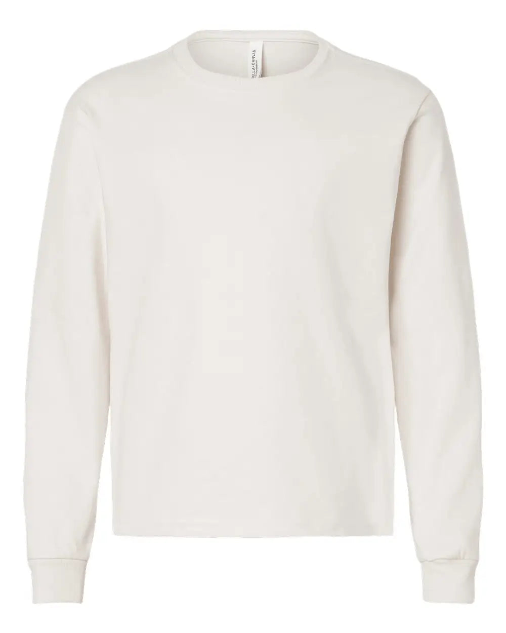 Bella + Canvas 3511y Youth 6oz. Heavyweight Long Sleeve Tee - Vintage White - s