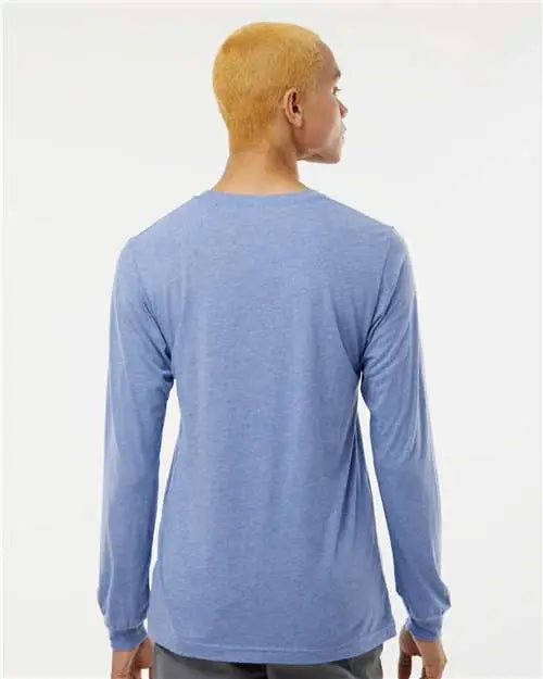 Bella + Canvas 3513 Triblend Long Sleeve Tee - Blue