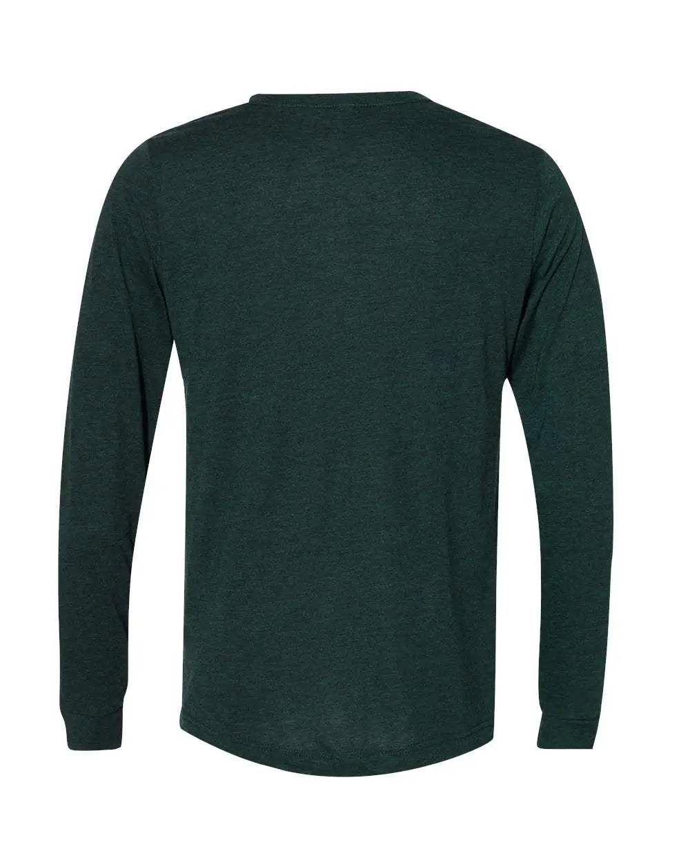 Bella + Canvas 3513 Triblend Long Sleeve Tee - Emerald