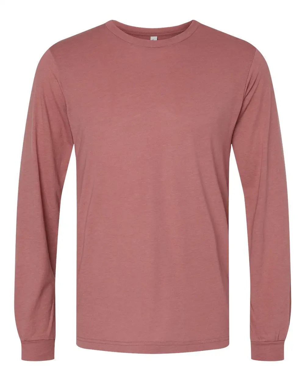 Bella + Canvas 3513 Triblend Long Sleeve Tee - Mauve