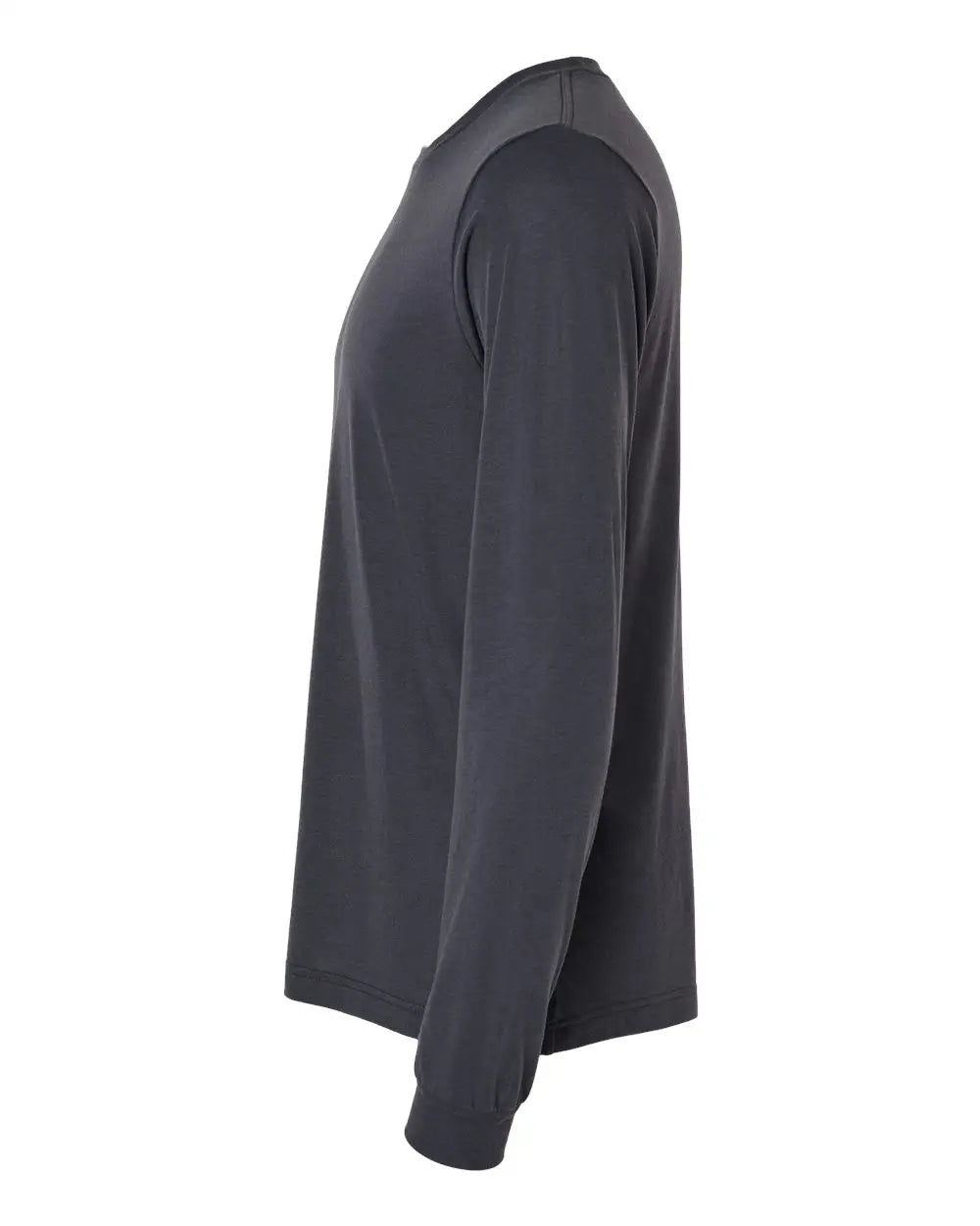 Bella + Canvas 3513 Triblend Long Sleeve Tee - Solid Dark Grey