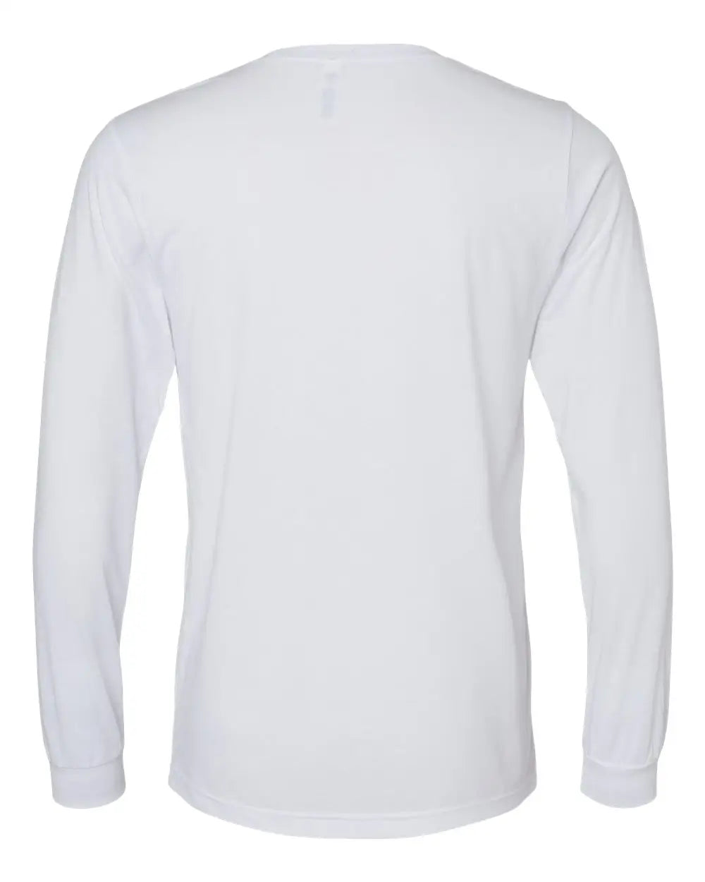 Bella + Canvas 3513 Triblend Long Sleeve Tee - Solid White