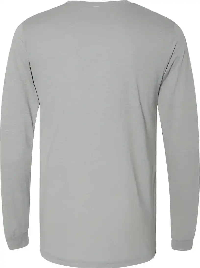Bella + Canvas 3513 Unisex Triblend Long Sleeve Tee Athletic Gray