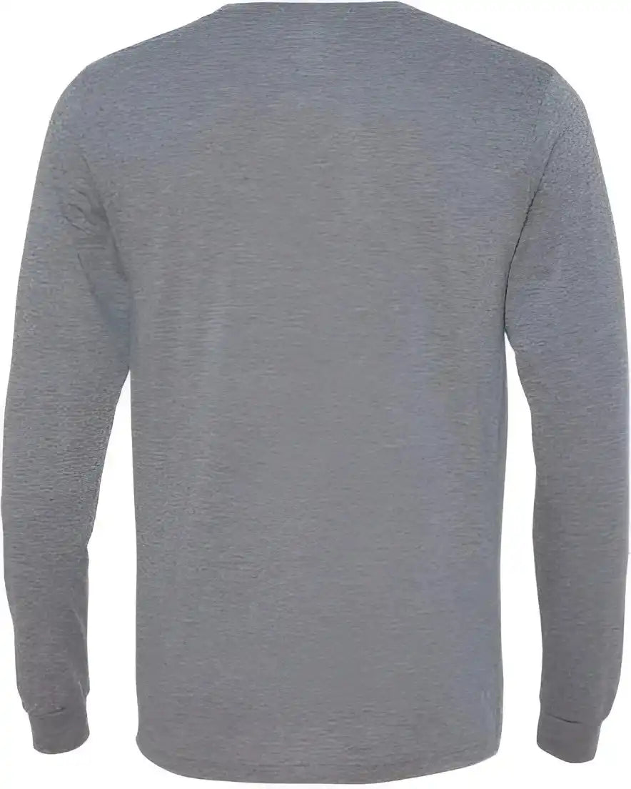 Bella + Canvas 3513 Unisex Triblend Long Sleeve Tee Gray