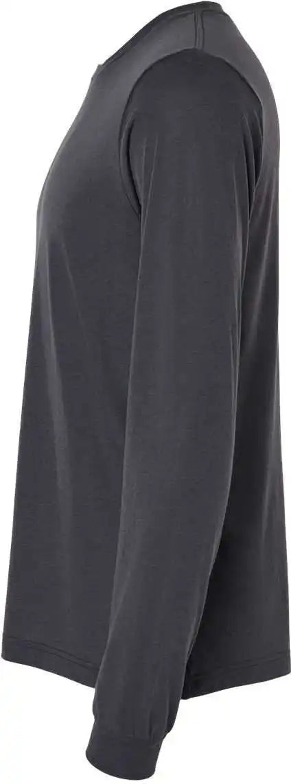 Bella + Canvas 3513 Unisex Triblend Long Sleeve Tee - Solid Dark Gray