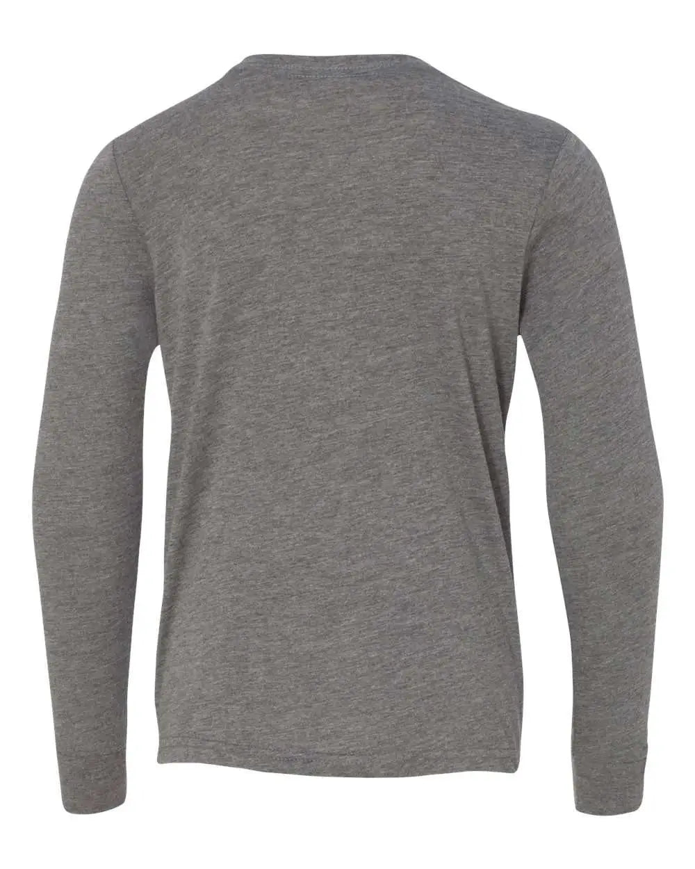 Bella + Canvas 3513y Youth Triblend Long Sleeve Tee - Grey - s