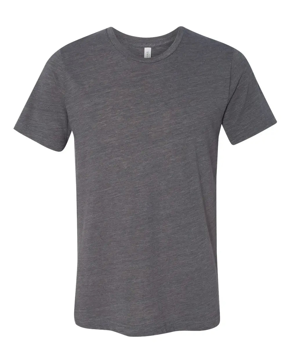 Bella + Canvas 3650 Texture Tee - Asphalt Slub - Dark Gray / Xs
