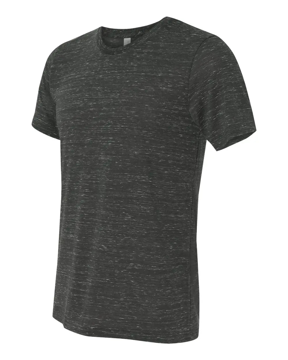 Bella + Canvas 3650 Texture Tee - Charcoal Marble - Dark Gray / Xs
