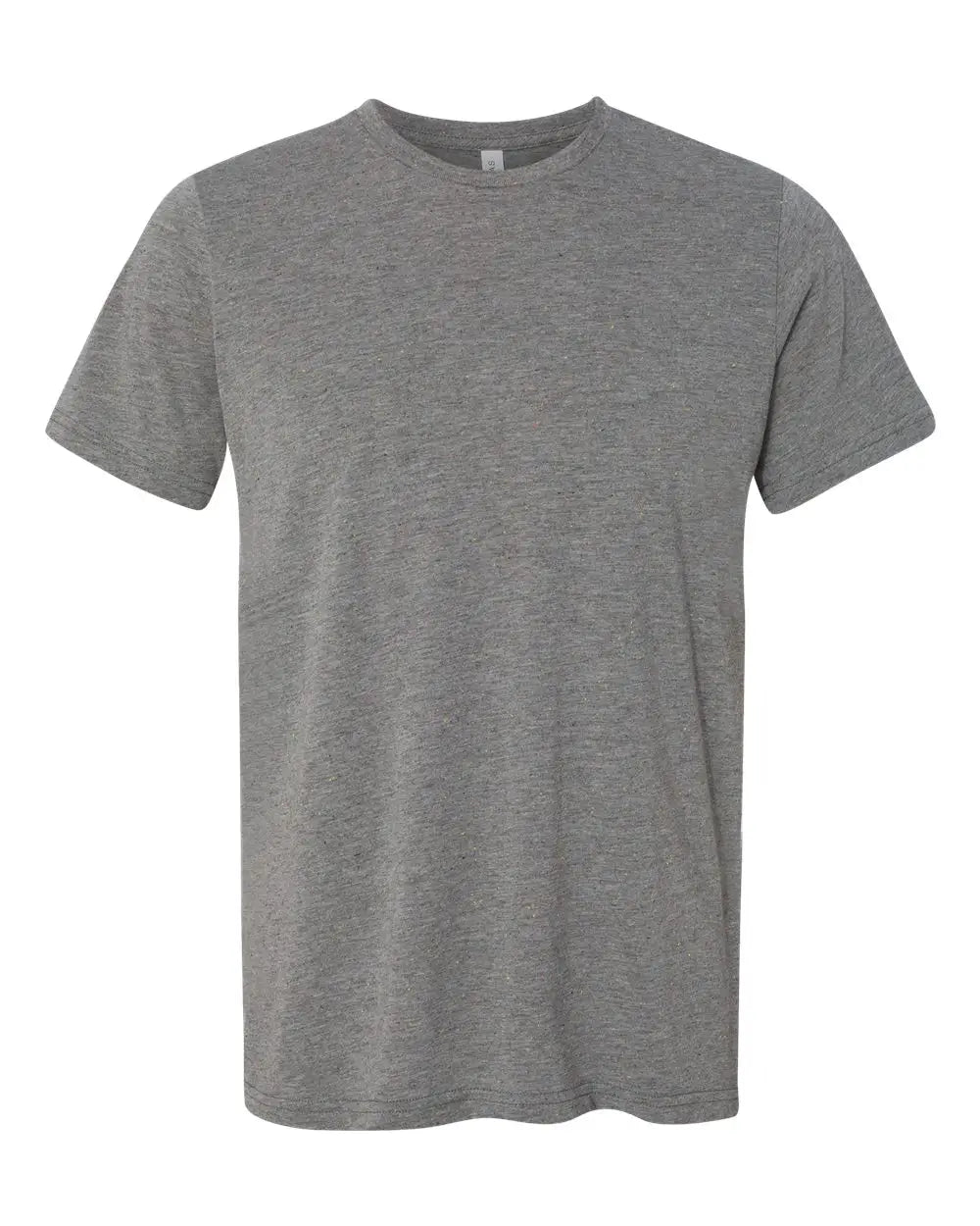 Bella + Canvas 3650 Texture Tee - Deep Heather Speckled - Dark Gray / Xs