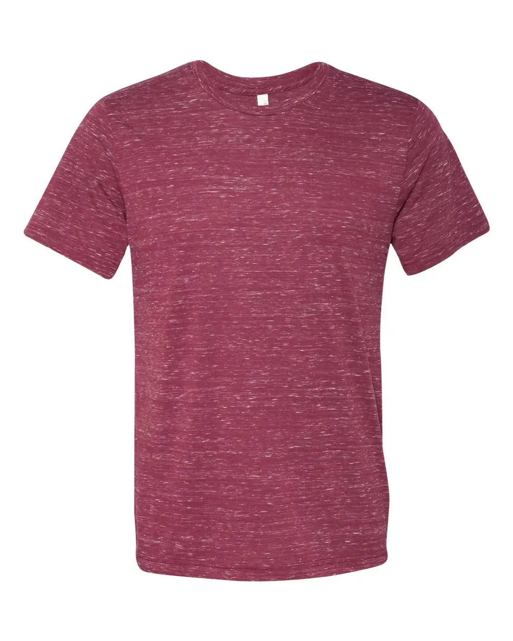 Bella + Canvas 3650 Texture Tee - Maroon Marble - Maroon / Xs