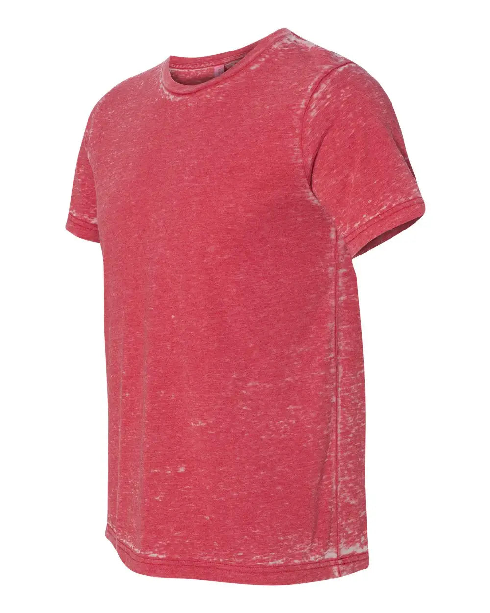 Bella + Canvas 3650 Texture Tee - Red Acid Wash - Xs