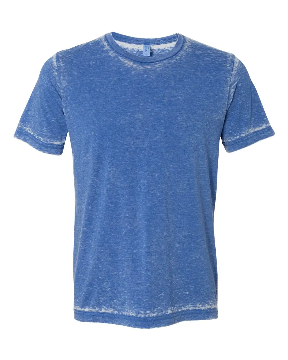 Bella + Canvas 3650 Texture Tee - True Royal Acid Wash