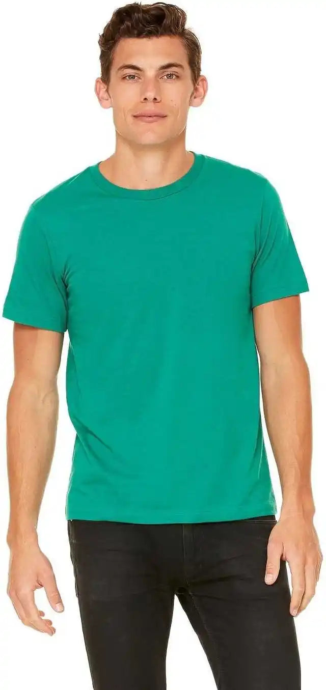 Bella + Canvas 3650 Unisex Poly-cotton Short Sleeve Tee - Kelly