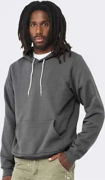 Bella + Canvas 3719 Sponge Fleece Hoodie Asphalt