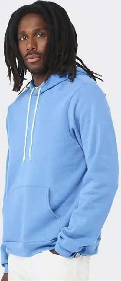 Bella + Canvas 3719 Sponge Fleece Hoodie Carolina Blue
