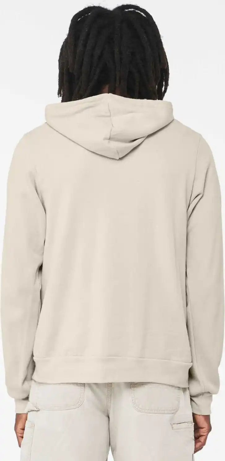 Bella + Canvas 3719 Sponge Fleece Hoodie - Heather Dust