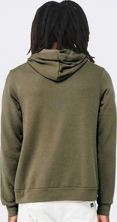 Bella + Canvas 3719 Sponge Fleece Hoodie Heather Olive