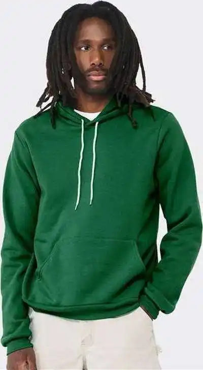 Bella + Canvas 3719 Sponge Fleece Hoodie Kelly