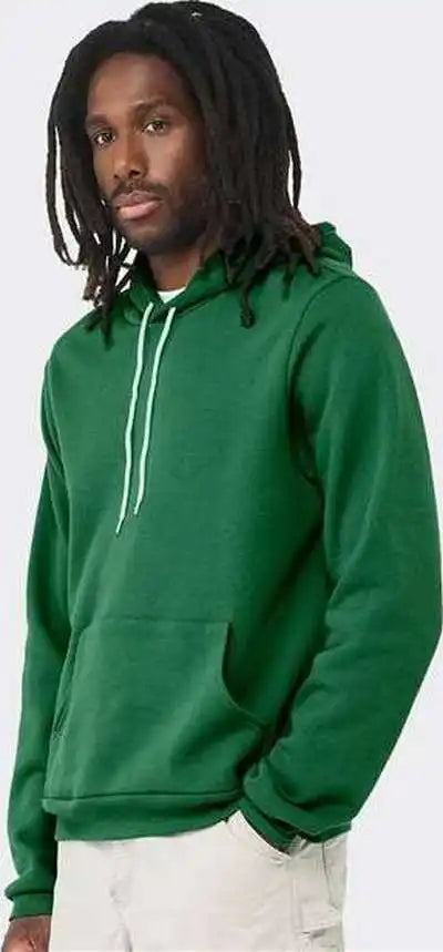 Bella + Canvas 3719 Sponge Fleece Hoodie Kelly