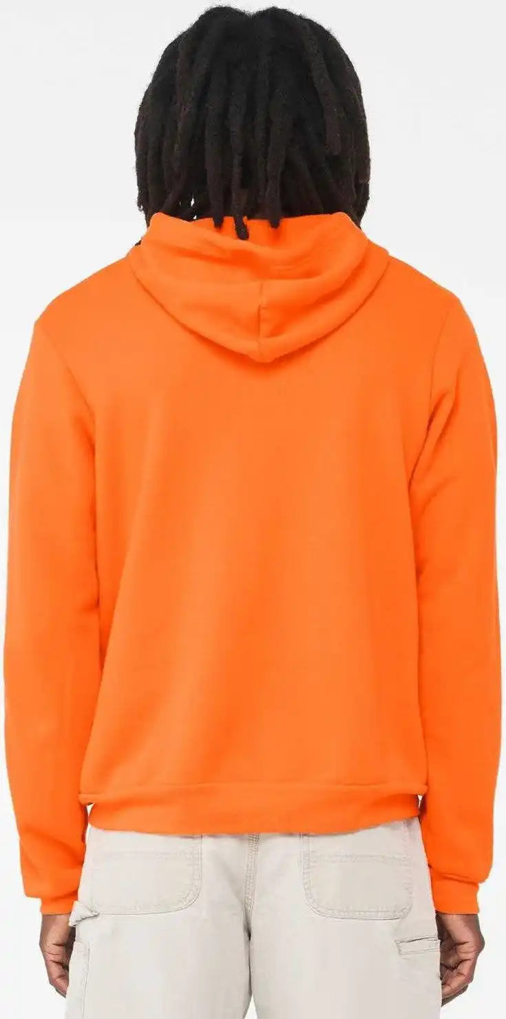 Bella + Canvas 3719 Sponge Fleece Hoodie Orange