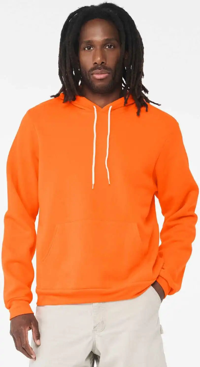 Bella + Canvas 3719 Sponge Fleece Hoodie Orange
