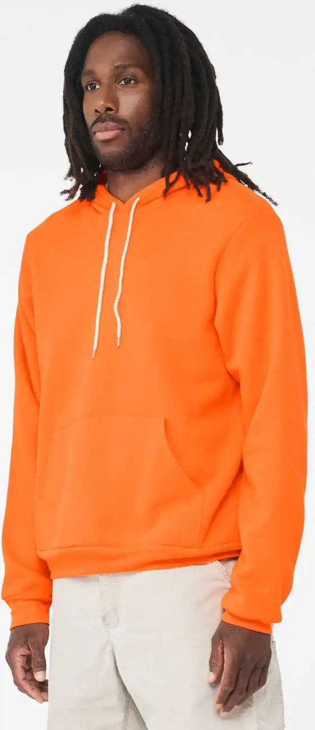 Bella + Canvas 3719 Sponge Fleece Hoodie Orange
