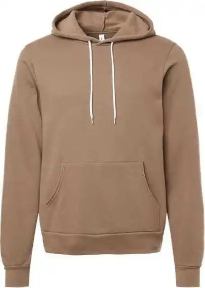 Bella + Canvas 3719 Sponge Fleece Hoodie Vintage Brown