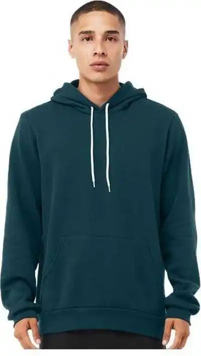Bella + Canvas 3719 Unisex Sponge Fleece Hoodie - Atlantic