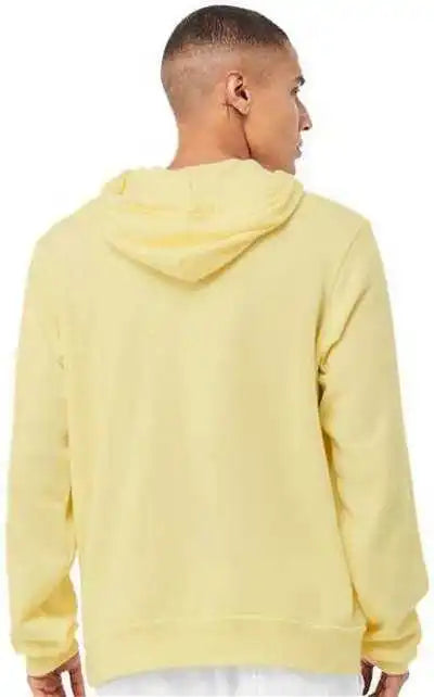Bella + Canvas 3719 Unisex Sponge Fleece Hoodie - French Vanilla