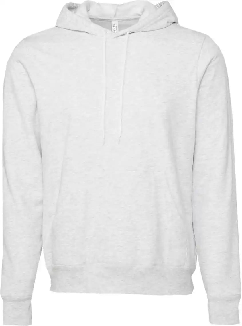 Bella + Canvas 3719 Unisex Sponge Fleece Pullover Hoodie - Ash