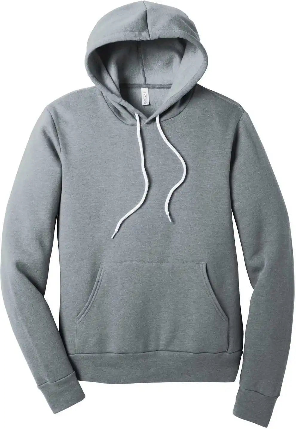 Bella + Canvas 3719 Unisex Sponge Fleece Pullover Hoodie Athletic Heather