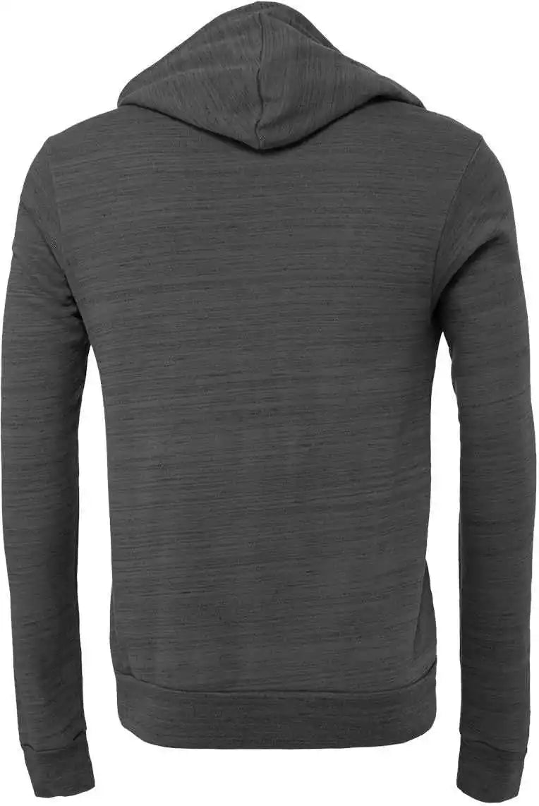Bella + Canvas 3719 Unisex Sponge Fleece Pullover Hoodie - Dark Grey Marble