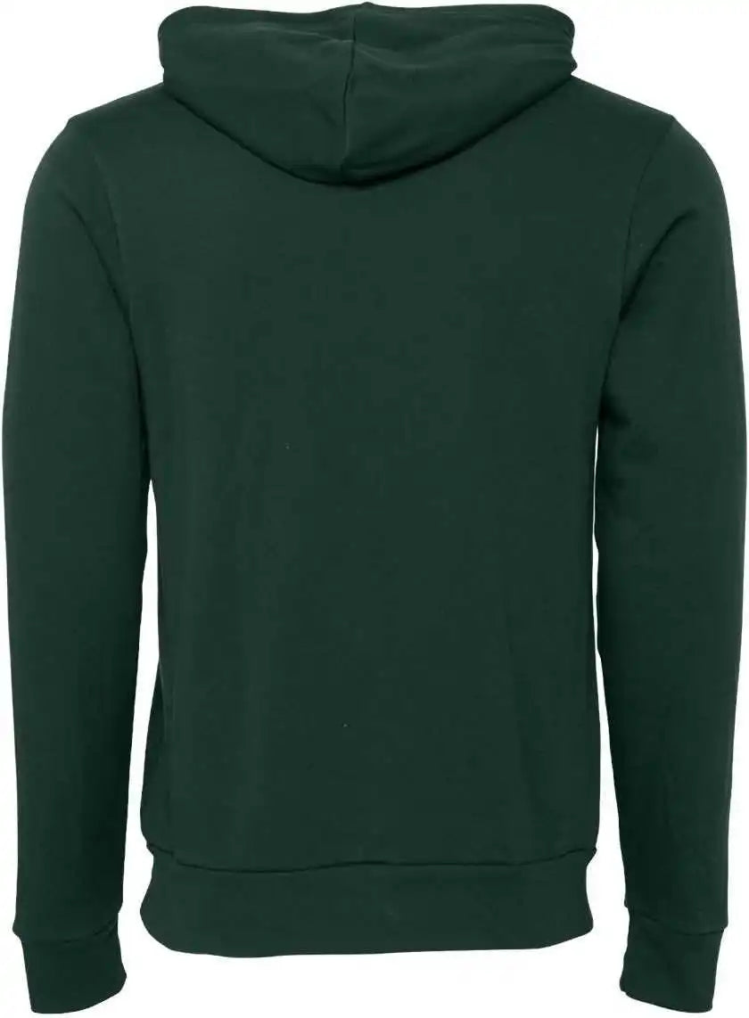 Bella + Canvas 3719 Unisex Sponge Fleece Pullover Hoodie Forest