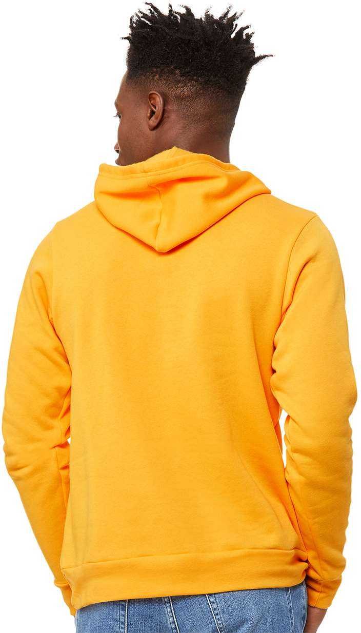 Bella + Canvas 3719 Unisex Sponge Fleece Pullover Hoodie - Gold