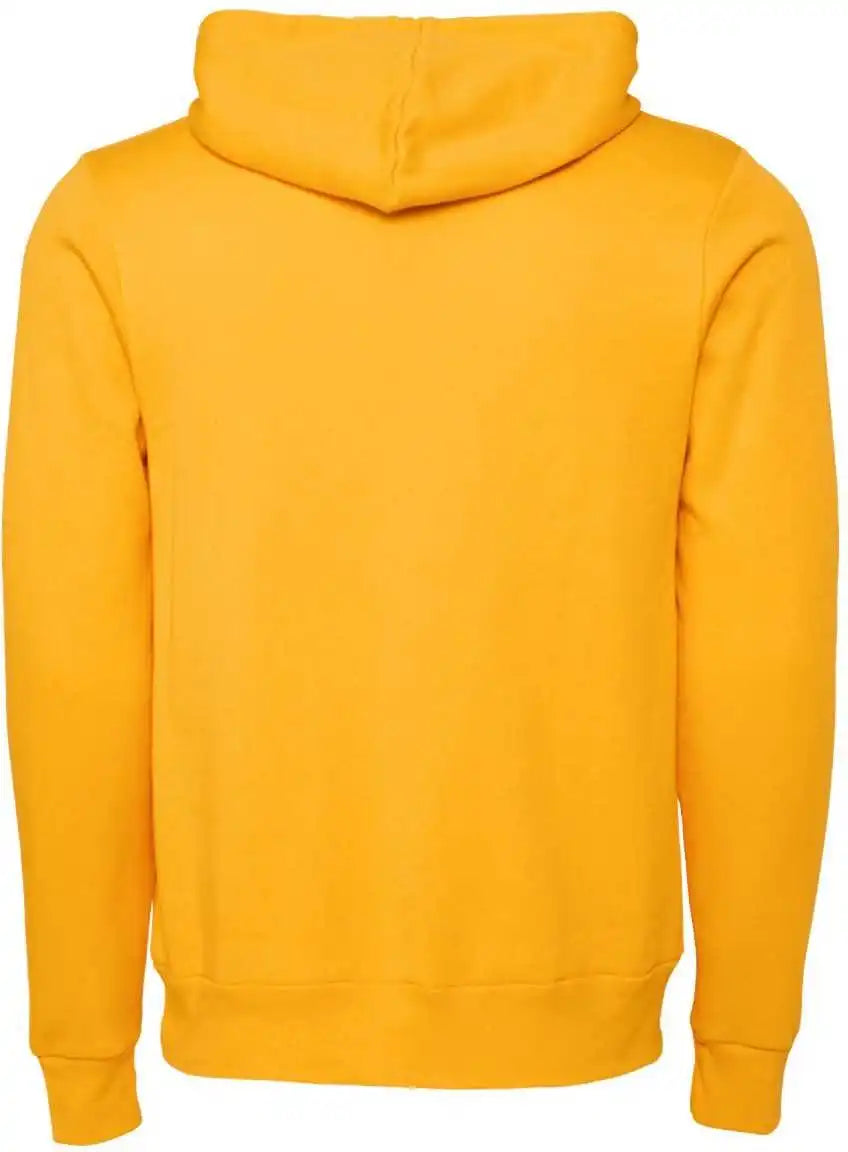 Bella + Canvas 3719 Unisex Sponge Fleece Pullover Hoodie Gold