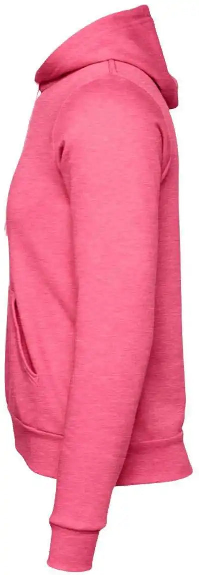 Bella + Canvas 3719 Unisex Sponge Fleece Pullover Hoodie Heather Charity Pink