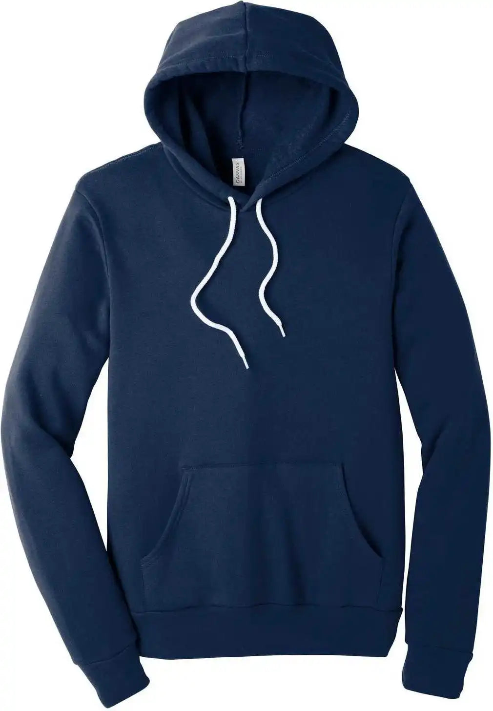 Bella + Canvas 3719 Unisex Sponge Fleece Pullover Hoodie Navy
