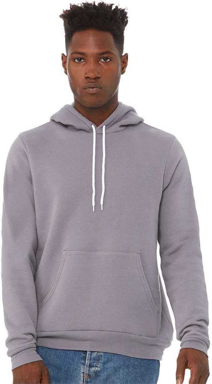 Bella + Canvas 3719 Unisex Sponge Fleece Pullover Hoodie - Storm