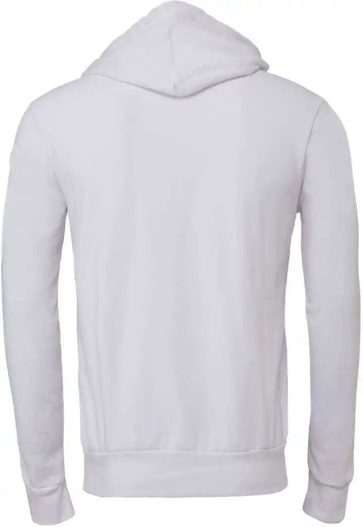 Bella + Canvas 3719 Unisex Sponge Fleece Pullover Hoodie White
