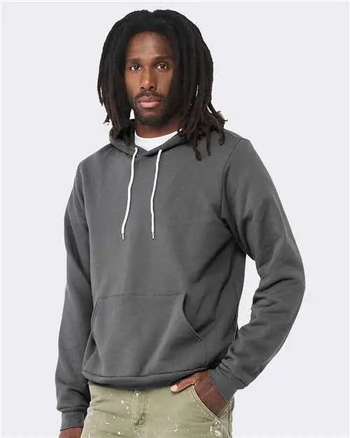 Bella + Canvas 3719c Sponge Fleece Hoodie - 3719 - Asphalt