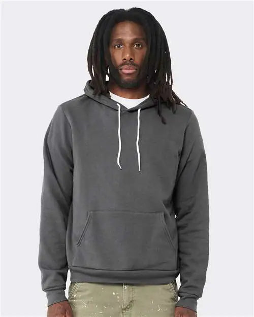 Bella + Canvas 3719c Sponge Fleece Hoodie - 3719 - Asphalt