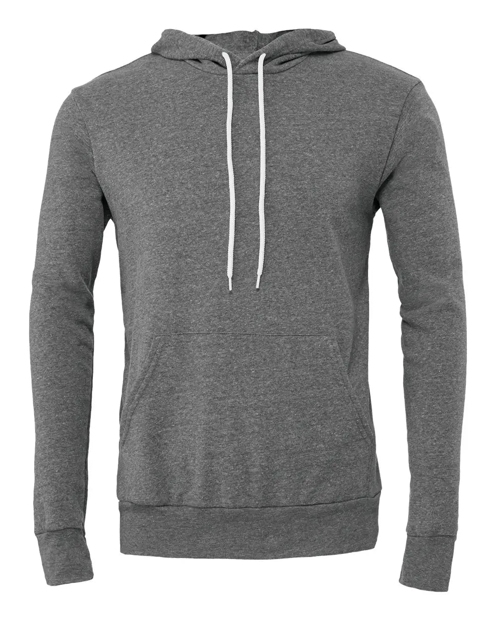 Bella + Canvas 3719c Sponge Fleece Hoodie - 3719 - Deep Heather - Adult Xs
