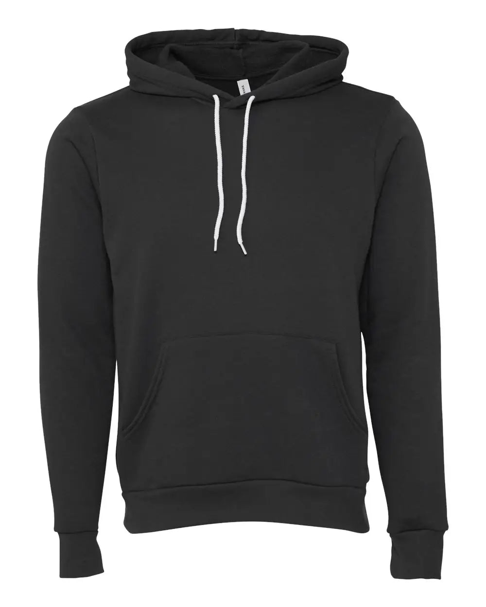 Bella + Canvas 3719c Sponge Fleece Hoodie - 3719 - Dtg Dark Gray - Dtg / Adult Xs