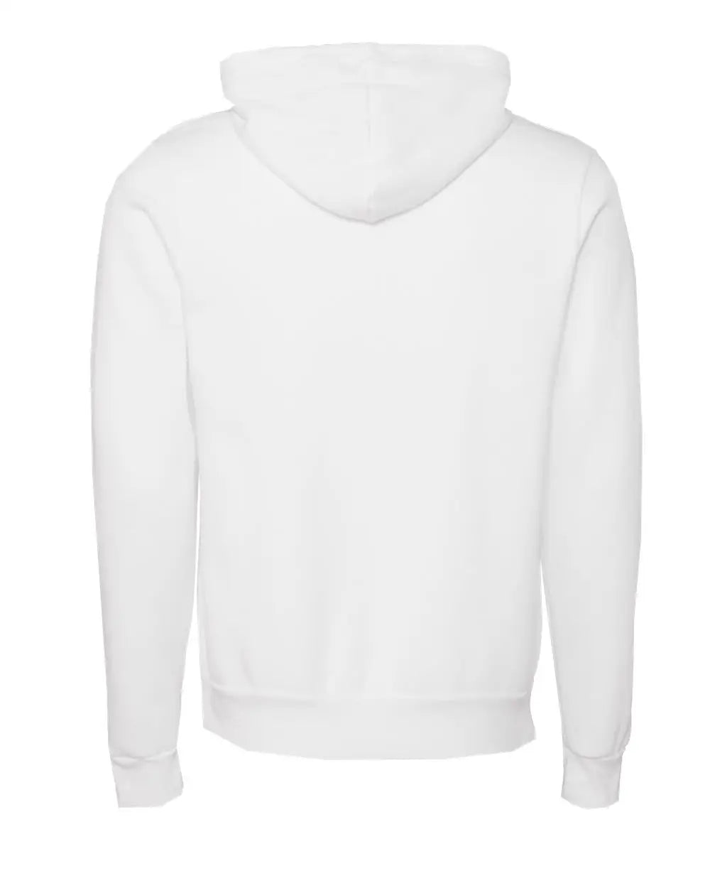 Bella + Canvas 3719c Sponge Fleece Hoodie - 3719 - Dtg White